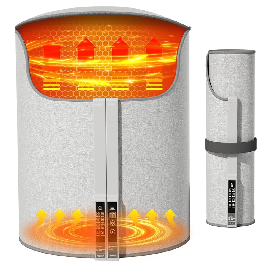 【360°全方位発熱】 パネルヒーター 足元 デスク下 ヒーター 速暖 超省エネ Amazon | 【360°全方位発熱】 パネルヒーター 足元 デスク下